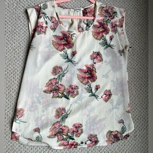 Floral Blouse Cream